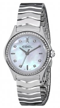Buy this new Ebel Ebel Wave Quartz 30mm 1216194 ladies watch for the discount price of £1,865.00. UK Retailer.